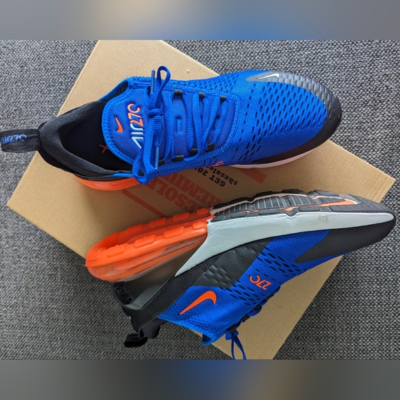Like NEW - Nike Air Max 270 'Racer Blue' - Picture 4 of 6